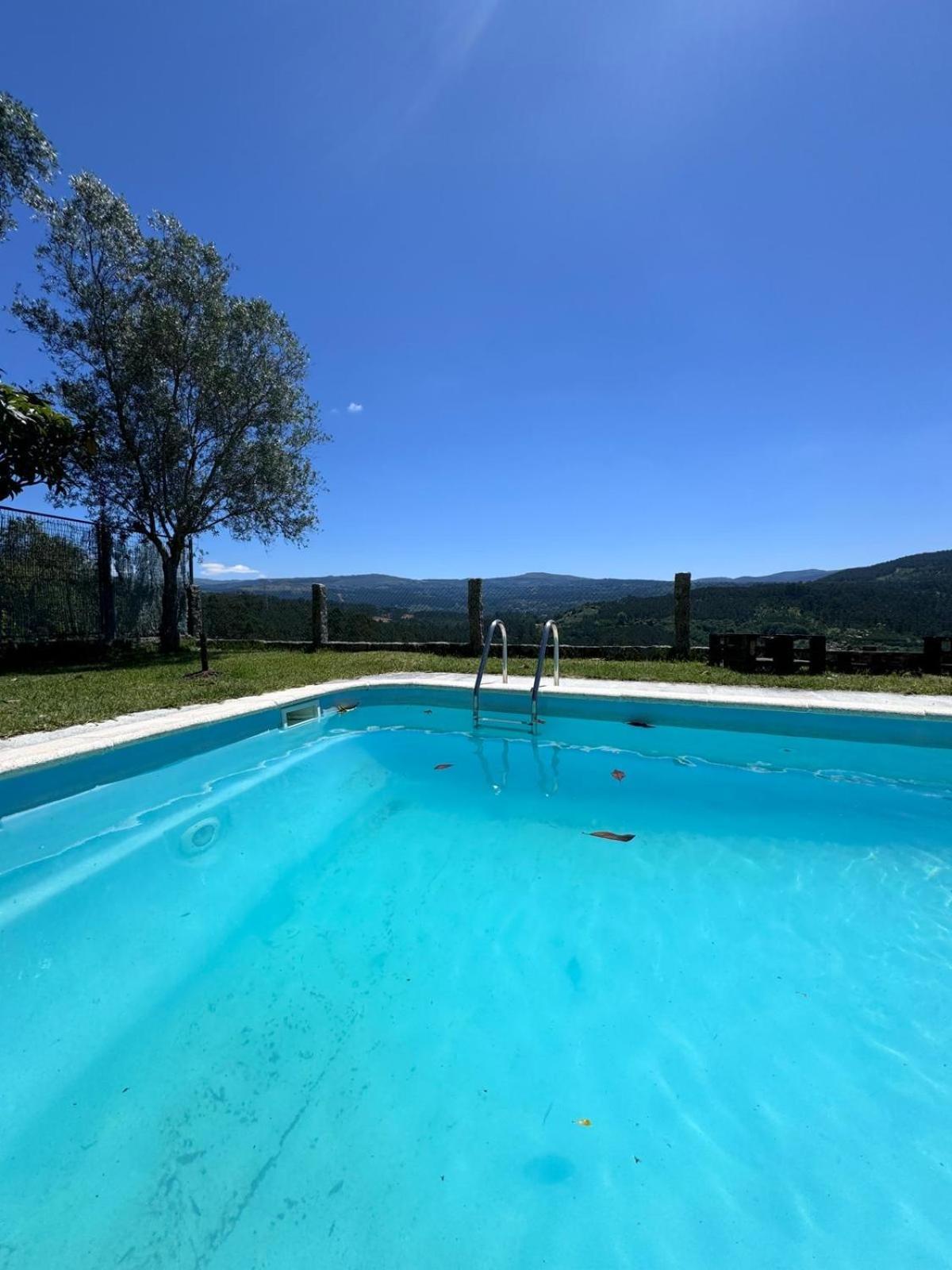 Casa 2 Habitaciones Con Piscina Y Cenador Al Aire Libre Pontevedra Eksteriør bilde