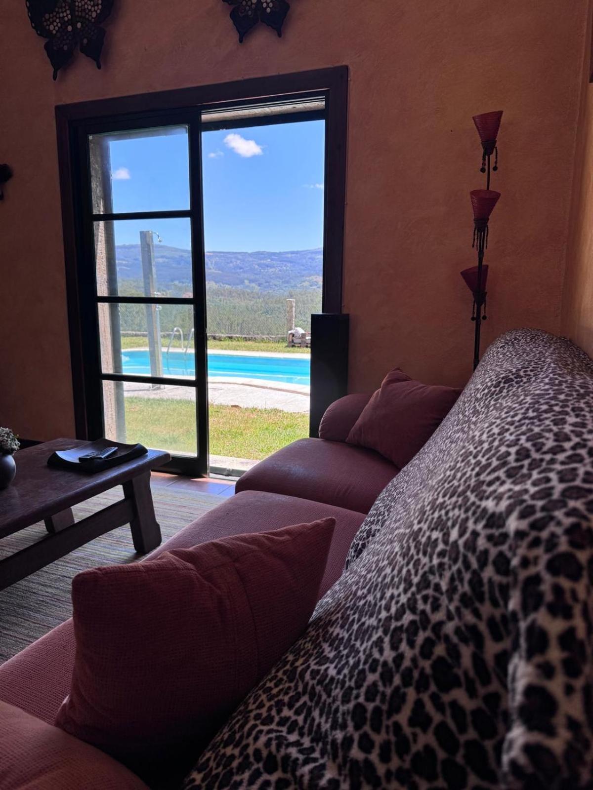 Casa 2 Habitaciones Con Piscina Y Cenador Al Aire Libre Pontevedra Eksteriør bilde